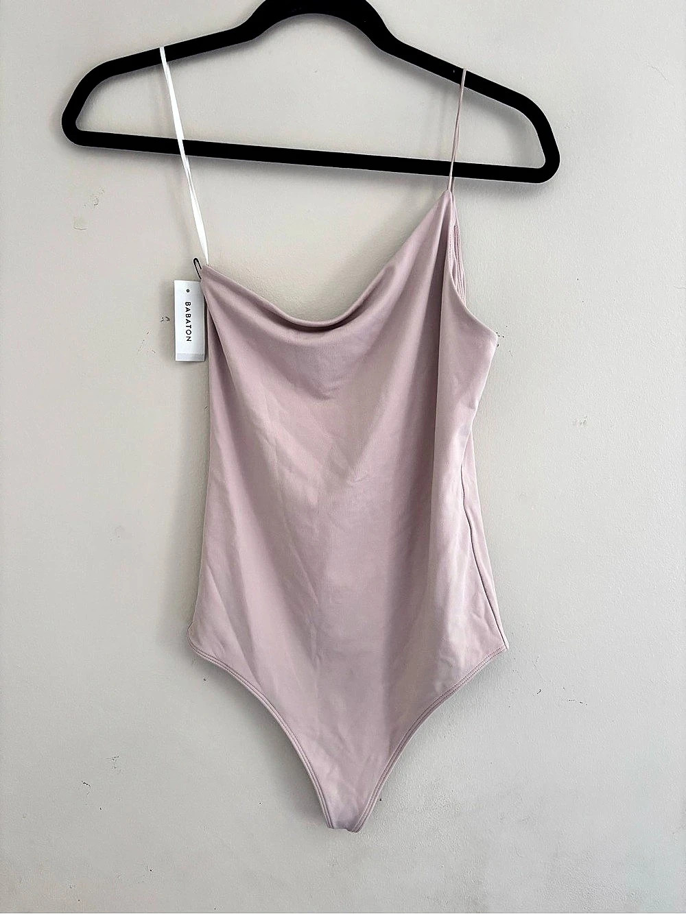 Babaton Contour Camille Bodysuit Pink Medium NWT